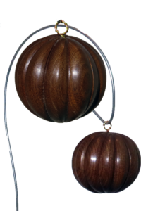 Walnut Ornament